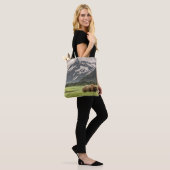Tote Bag Rive de l'Alaska, grizzli (Sur le modèle)