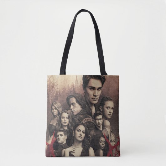 Tote Bag Riverdale Deer Skull Poster (Devant)