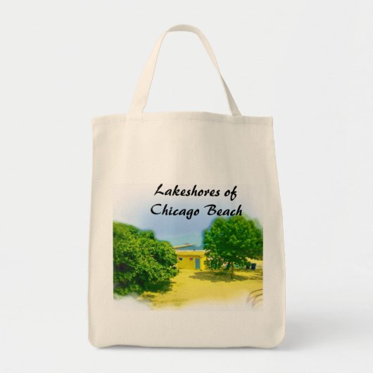 Tote Bag Rives des plages de Chicago (Devant)