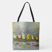 Tote Bag Rivière Ribbit (Devant)