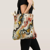 Tote Bag Rivières dorées (De près)