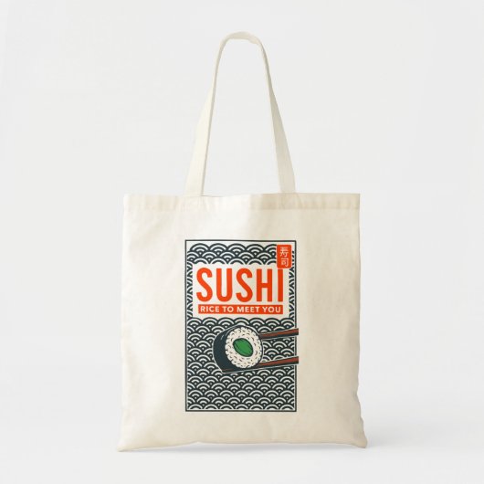 Tote Bag Riz pour vous rencontrer (Devant)