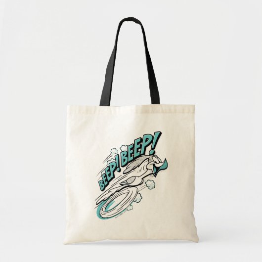 Tote Bag ROAD RUNNER™ BEEP BEEP!™ Halftone (Devant)