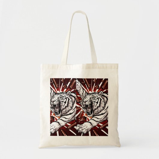 Tote Bag Roar Through Silence (Devant)