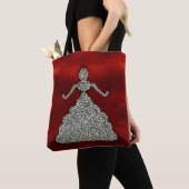 Tote Bag Robe asiatique (De près)