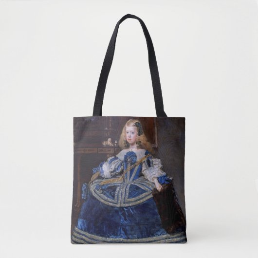 Tote Bag Robe bleue de l'infante Margarita Teresa, Velazque (Devant)