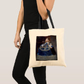 Tote Bag Robe bleue de l'infante Margarita Teresa, Velazque (Devant (produit))
