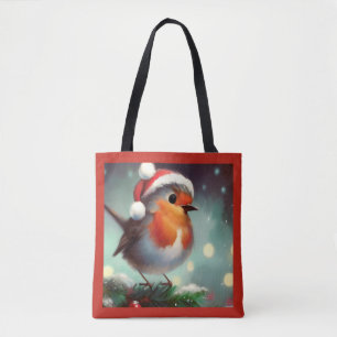 Tote Bag Robin de Noël 2