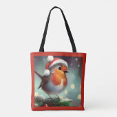 Tote Bag Robin de Noël 2 (Dos)