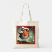 Tote Bag Robin de Noël 2 (Dos)