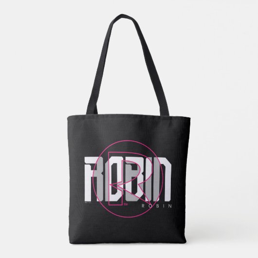 Tote Bag Robin Hi-Tech Nom Graphique (Dos)