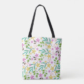 Tote Bag Robin l'oiseau de Noël (Dos)