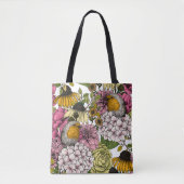 Tote Bag Robins dans le jardin (Devant)