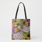 Tote Bag Robins dans le jardin 2 (Devant)