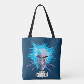 Tote Bag Robot chicken Scientist Head Graphic (Dos)