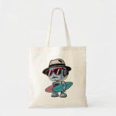 Tote Bag Robot de surf (Devant)