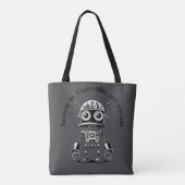 Tote Bag Robot de tête de dôme - Exécution sur algorithmes  (Dos)
