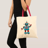 Tote Bag Robot mignon (Devant (produit))