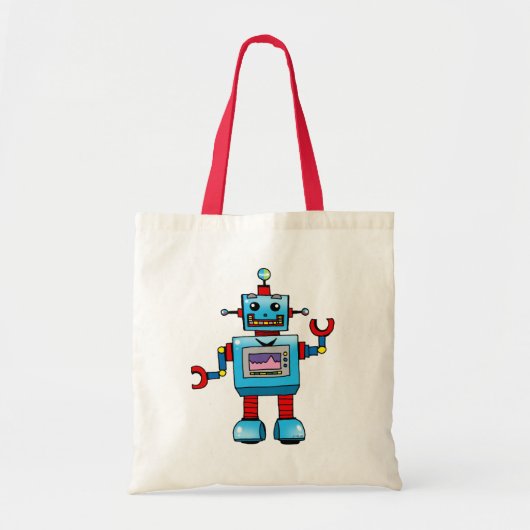 Tote Bag Robot mignon (Devant)