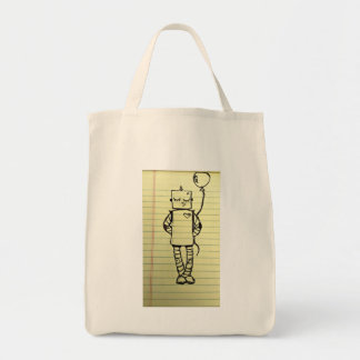 Tote Bag Robot mignon Fourre-tout