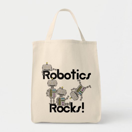 Tote Bag Robotics Rocks (Devant)
