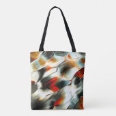 Tote Bag Roche argentée rugueuse au-dessus du membre brûlan (Dos)