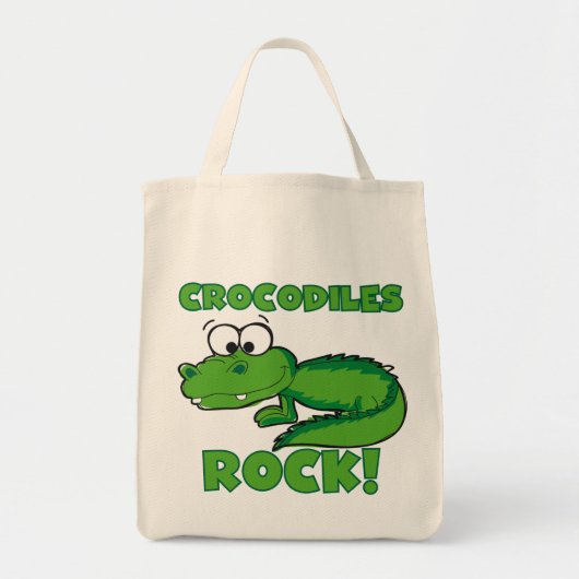 Tote Bag Roche de crocodiles (Devant)