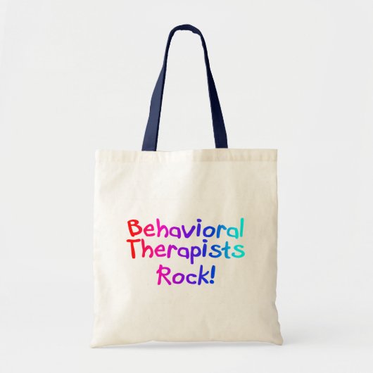 Tote Bag Roche de thérapeute de Bahaviorial (Devant)