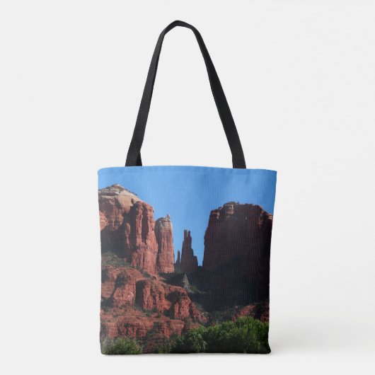 Tote Bag Rocher de la Cathédrale à Sedona Arizona Monument (Dos)
