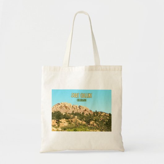 Tote Bag Rocher HorsBluetooth Fort Collins Colorado (Devant)