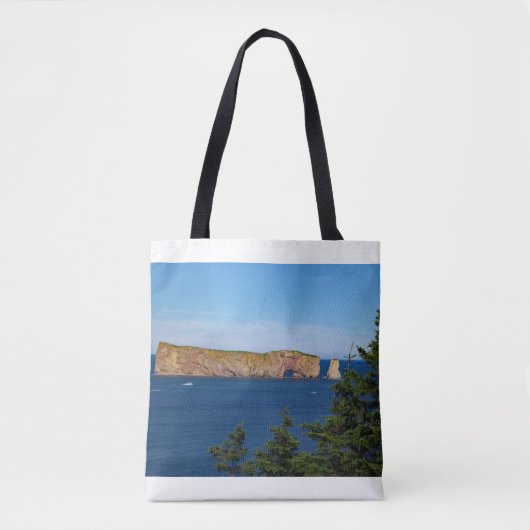 Tote Bag Rocher Percé dans le golfe du Saint-Laurent (Devant)