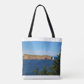 Tote Bag Rocher Percé dans le golfe du Saint-Laurent (Dos)