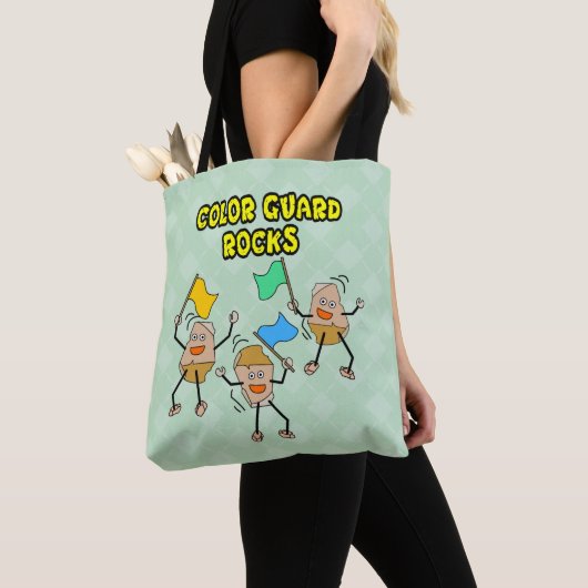 Tote Bag Roches Color Guard (De près)
