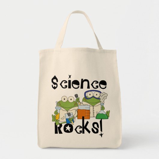 Tote Bag Roches de la Science de grenouilles (Devant)