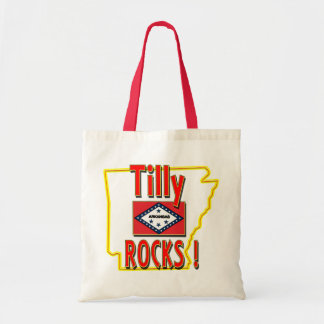 Tote Bag Roches de Tilly ! (rouge)