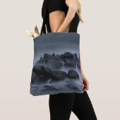TOTE BAG ROCHES GRIS (De près)
