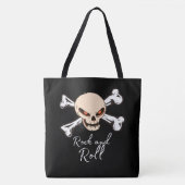 Tote Bag rock and roll (Devant)