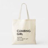 Tote Bag Rock Escalade fille cadeau tendance pour elle (Dos)