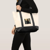 Tote Bag "Rock 'n' Roll Rodent : Le Capybara Rockstar à la (Devant (produit))