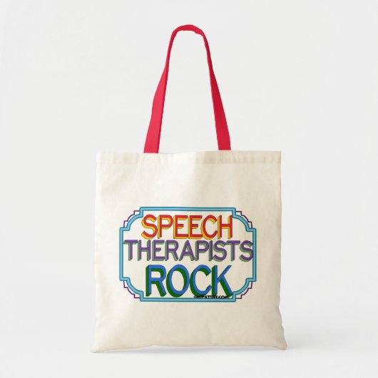 Tote Bag Rock orthophoniste (Devant)