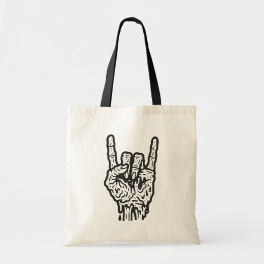 Tote Bag Rock zombie (Devant)