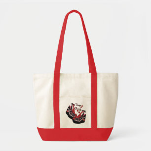Tote Bag Rockabilly Very Cherry Shoes