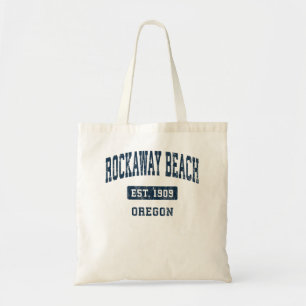Tote Bag Rockaway Beach Oregon OU Sports Vintages Établisse