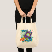 Tote Bag Rocket Ship 5e Anniversaire T-shirts et cadeaux (Devant (produit))