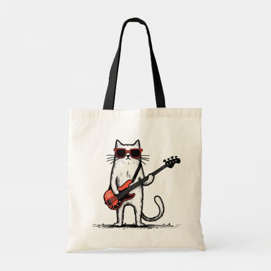 Tote Bag Rockin’ Cat (Dos)