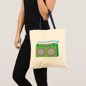 Tote Bag Rockin' Stereo (Devant (produit))