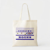 Tote Bag Rocks de curling (Devant)