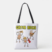 Tote Bag Rocks de guitare (Dos)