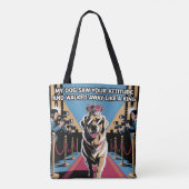 Tote Bag Roi d'attitude (Dos)