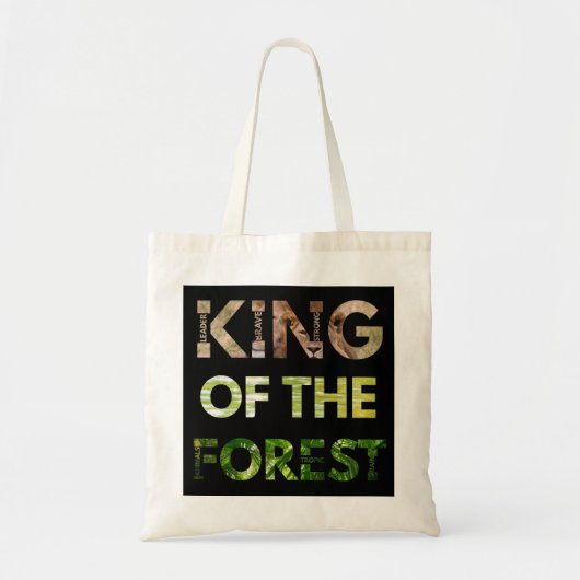 Tote Bag Roi de la Forêt (Devant)